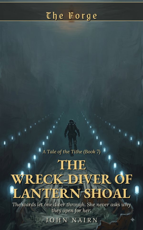 Cover of Book 7: The Wreck-Diver of Lantern Shoal